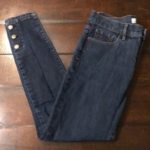 LOFT High Waist Skinny Jeans